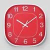Reloj de Pared Cuadrado Moderno Creativo de 12 Pulgadas (30 cm) para el Hogar, Sala de Estar Cuadrada, Reloj Digital 3D para Dormitorio, Silencioso