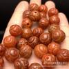 Cuentas sueltas de Jade Rojo Jade Dragon Ball, venta al por mayor, pulsera DIY, collar, accesorios de joyería de jade, borla colgante, cuentas al por mayor