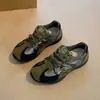 Zapatillas de entrenamiento estilo alemán con cordones y bloques de color de moda coreana para mujer, nuevas zapatillas casuales de caña baja para otoño de 2026, zapatillas de skate para estudiantes
