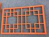 Fabricantes de Guangdong pintura de fluorocarbono personalizada rejillas de ventana de aluminio estilo retro chino transformación de calles antirrobo a prueba de humedad enrejado de aleación de aluminio