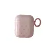 Pingente de Laço Onda Rosa Verde Capa Protetora para Fone de Ouvido Airpods 4ª Geração para Fone de Ouvido Bluetooth Apple 2ª/3ª Geração