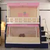 Mosquitero para cama de niño con escalera 1.8 metros 1.5m litera infantil 1.3 metros 1.1m mosquitero para cama con estantería