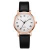 Reloj de pulsera popular para mujer transfronterizo 2024, reloj de cuarzo delgado de moda con correa simple para examen, fabricantes venta al por mayor
