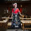 Ropa Nueva Miao Minoría Femenina Yao Tujia Ropa de Espectáculo 3 de Marzo Guangxi Zhuang Ropa Nacional