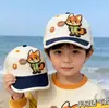 Gorra de Béisbol Infantil Giratoria de Animales Locos Estilo Nuevo Primavera/Verano Gorra Parasol para Niños y Niñas Versátil