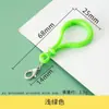 Acessórios de joias diy chaveiro de boneca materiais artesanais pingente plástico acrílico fecho lagosta gancho lagosta para pendurar