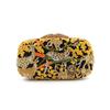 Bl017 Bosque Animal Comercio Exterior Bolso de Pedrería Metal Vacío Cristal Bolso de Noche Diamante Gota de Aceite Clutch