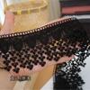 Flores Exquisitas Poliéster Renda Solúvel em Água Costura de Roupas Materiais de Costura Alongados Acessórios de Casamento DIY