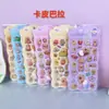 Adesivo de Bumbum Estéreo 3D com Relevo Decoração para Celular Fofo Cola de Cristal Adesivo Decorativo DIY Adesivo Decorativo de Cristal