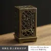 Nuevo Quemador de Incienso de Aleación de Cobre Estilo Chino, Pequeño Quemador de Incienso Nube Auspiciosa, Quemador Colgante de Grulla, Adorno Creativo para Uso Doméstico, Quemador de Incienso, Quemador de Sándalo