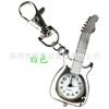 Reloj de bolsillo pequeño personalizado al por mayor, guitarra, para hombre y mujer, retro, regalo creativo, reloj para mujer, cuarzo, no mecánico, para mujer