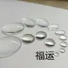 Cristal de Cristal Artificial de Venta Caliente Accesorios para Joyería DIY Parches de Piedra de Tiempo Redondo Semiesférico Ovalado Forma de Gota de Agua Tarjeta de Color