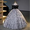 2026 Nuevo Elegante Vestido de Tutú de Escenario Estilo Francés para Actuación Vocal Solo para Mujeres
