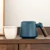 Caneca de Cerâmica Pode Imprimir Logo Presente Lembrança de Negócios Copo de Água Gravação Publicitária Copo de Escritório Conjunto com Caixa de Presente