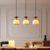 Yadengge Estética de la Dinastía Song Nuevo Estilo Chino Lámpara Colgante Pequeña Restaurante Iluminación China Estilo Zen Dormitorio Nueva Lámpara de Madera Creativa de la Dinastía Song