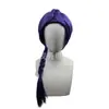 En Stock Transfronterizo Skpop Demon Slayer Grupo Femenino Rumi Cosplay Peluca de Anime Peluca Rumi para Niños Trenzas Moradas