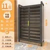 Gabinete para Zapatos, Gabinete de Almacenamiento para Puerta de Casa, Zapatero Integrado de Pared Nuevo Popular 2025, de Alto Gama, Gran Capacidad, Multicapa, de Pie