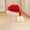Otoño e invierno nuevo gorro de lana navideño para padres e hijos regalo de vacaciones decorativo gorro de lana de punto con pompón venta al por mayor transfronteriza generación