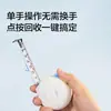 Cinta métrica de acero Deli Tt301 para uso doméstico, 3 metros, Automática, Resistente al desgaste, Bloqueable, Anticaídas, Engrosada, Alta precisión