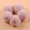 Em Estoque Entrega Rápida 4-5cm Bolas de Pelo Falso de Visão Artesanal DIY para Sapatos e Chapéus, Acessórios de Roupas Festivas, Bolas de Pelo Coloridas