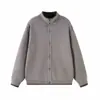 Yidao Vintage Otoño 2026 Nueva Colección: Suéter cárdigan de punto abierto estilo japonés, estética de "dinero viejo", con cuello alto, para hombre, que irradia una sensación sofisticada y de alta gama.