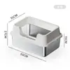 Bandeja para Arena de Gato de Acero Inoxidable Extra Grande Anti-Salpicaduras Abierta Valla Alta Profundizada Semi-Cerrada Inodoro para Gato Suministros para Mascotas
