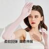 Mismo Estilo de Guantes de Protección Solar de Brazo Extendido de Verano para Mujer, Mangas Largas de Hielo con Protección UV, Mangas de Seda de Hielo para Sombrilla de Ciclismo