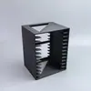 Rack de Armazenamento para CDs Suporte de Exibição de Álbuns em Disco Armazenamento de CDs para Mesa Caixa de Armazenamento para Discos de Vinil Rack de CDs Retrô