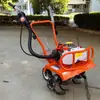 Descompactador de Suelo Agrícola Pequeño Empujado a Mano Tipo Rodillo Manual Rastrillo Descompactador Rompe Compactación de Suelo Huerto Cama de Cultivo