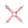Hebilla cruzada accesorios de conexión para esposas de cuero para utilería SM entrenamiento para adultos juguetes eróticos dropshipping
