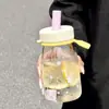 Vaso Pequeño de Leche Veraniego Estrella Linda de Alto Borosilicato Estilo Nuevo para Niñas Oficina Vaso de Café de Alto Valor Taza con Popote