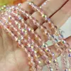 4/6/8/10mm Cristal de Vidrio Burbuja K9 Brillante Cuentas Redondas Brillantes Accesorios Semi-Terminados