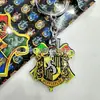 Chaveiro de Hogwarts Liga de Zinco Rolamento Design Giratório Coruja de Quadribol 9 e 4 Pontos e 3/4
