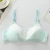 Roupas Íntimas Infantis para a Fase de Desenvolvimento, Camisolas Pequenas para Meninas Mais Velhas, Sutiãs de Algodão para Alunas do Ensino Fundamental e Médio de 10 a 13 Anos, Sutiãs Transfronteiriços para Meninas Jovens