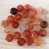 14x 8mm apertura 5mm piedra natural cuenta de un solo agujero accesorios para joyería Cristal en polvo Ojo de Tigre fábrica directa AliExpress más vendido