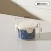 Caja sellada para conservación de alimentos transfronteriza, plástico de grado alimenticio, caja de almacenamiento transparente engrosada, caja de almacenamiento sellada para clasificación de alimentos