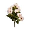Crisantemo de la Longevidad de Estilo Europeo de 11 Cabezas Ramo Artificial para Mesa de Sala de Estar Flor Falsa Arreglo de Flores Secas Decoración de Flores de Seda Accesorios de Fotografía