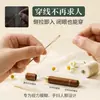 Agujas de coser sin enhebrar para uso doméstico, Agujas de coser a mano para personas mayores, No es necesario enhebrar la aguja, Agujas de coser para ropa, Herramienta para enhebrar agujas