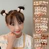 Ligas para el Cabello Color Café con Leche para Niñas, Diademas de Moño, Cuerdas para Cola de Caballo Alta de Niñas Pequeñas, Gomas Elásticas, Accesorios para el Cabello, Juego de 10 Piezas