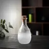 Juego de Cristalería para Cócteles Niebla de Rocío Helado, Decantador y Taza de Sake, Dispensador de Vino Estilo Japonés de Lujo Ligero, Copas de Vino Pequeñas, Copas de Vino Blanco