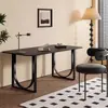 Escritorio de pizarra color crema, escritorio de computadora, escritorio de oficina moderno minimalista, estilo popular, adecuado para estudiantes y uso doméstico, ideal para apartamentos pequeños