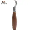 Cuchillo de Talla en Madera de Acero Inoxidable Hecho a Mano, Cuchillo para Cortar Madera, Cuchillo Multiusos, Cuchillo para Carpintería DIY, Juego de 8 Piezas de Cuchillos de Talla