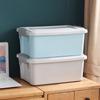 Caja de Almacenamiento Plástico Caja de Almacenamiento de Ropa Plástico Dormitorio Estudiantil Grande Hogar Caja de Almacenamiento de Ropa con Rueda