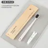Set de artículos de tocador desechables para hotel con cepillo de dientes y pasta de dientes, cepillo de dientes de cerdas suaves para casas de huéspedes, venta al por mayor de fabricantes de cadenas hoteleras