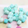 Síntesis de Polvo de Piedra Tallado de Piedra Natural Artificial Color Caramelo de Caqui Caqui Ruyi Sanzhu Accesorios para Joyería Antigua DIY