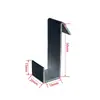 Estante de exhibición de azulejos ranura gancho tablero perforado pegboard ranura para tarjetas gancho para colgar en la pared gancho superior central inferior gran cantidad en stock