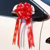 Guirnalda de Boda Cinta de Lazo Cinta para Tirador de Puerta Guirnalda de Bodas Suministros de Boda Flor Accesorio de Decoración para Coche Flores para Coche de Boda