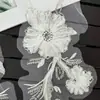 Suministro Especial Transfronterizo Lujo Europeo Lentejuelas Doradas Parche Bordado Floral Chal para Vestido de Noche Parche Decorativo Artículo Caliente