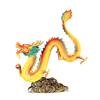 Jishanyuan Xianglong Xianrui Adornos de Dragón de Cobre signo zodiacal Dragón Qinglong dragón dorado sala de estar decoración del hogar 0988