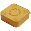 Caja cuadrada para polvera, caja portátil de almacenamiento para BB cushion, orificios de ventilación transpirables, a prueba de polvo, caja de plástico cosmético de cuatro piezas